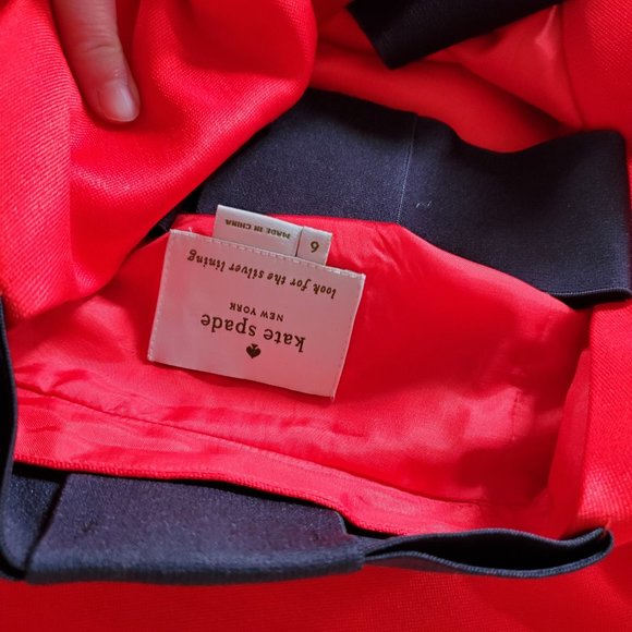 Red Kate Spade Cocktail Dress - Picture 2 of 4
